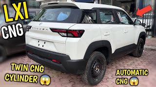 2024 BREZZA UPDATED MODEL  NOW WITH TWIN CNG CYLINDER  AUTOMATIC  FRONX  GRAND VITARA UPDATED 😱 [upl. by Weston]