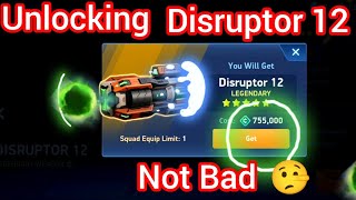 Unlocking Disruptor 12 🤯  Best Weapon From Midium Range 😁  khiladicamp mecharena [upl. by Inerney]