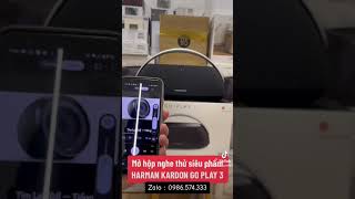 HARMAN KARDON GO PLAY 3  Mở hộp trên tay siêu phẩm loa di động 2023 [upl. by Dominique477]