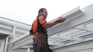 How to Install Guttering  Mitre 10 Easy As DIY [upl. by Sorilda]