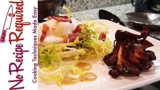 Salad Lyonnaise Recipe  NoRecipeRequiredcom [upl. by Xymenes]