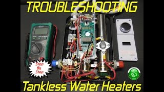 Troubleshooting Tankless Water Heaters In MINUTES  Step By Step [upl. by Wolfy229]