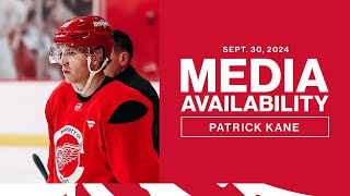 Patrick Kane Media Availability  Sept 30 2024 [upl. by Eward]