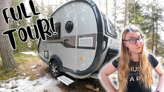 FULL TOUR of This Tiny Camper Trailer  Tabbert Tab 320 Offroad [upl. by Anippesuig]