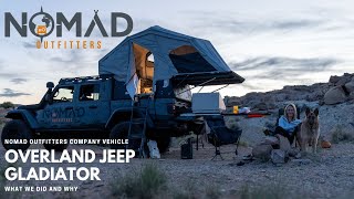 The Ultimate Jeep Gladiator Overland Build by Nomad Outfitters [upl. by Coppock754]