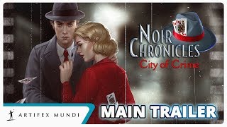 Noir Chronicles City of Crime Trailer [upl. by Arndt]