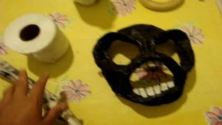 How to make a SlipKnoT mask [upl. by Acilegna]