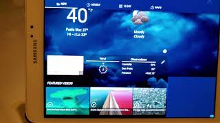 WeatherBug App Featuring My Video [upl. by Jeff]