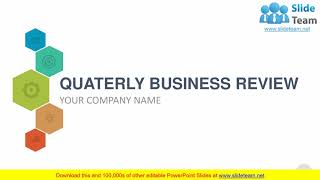 Quarterly Business Review Complete PowerPoint Deck With Slides [upl. by Nirag]