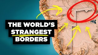 The Worlds Strangest Borders Part 1 Panhandles [upl. by Hollis819]