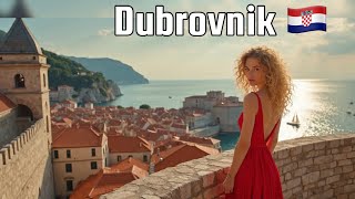 Dubrovnik Walking Tour 4K  Croatia 🇭🇷 [upl. by Welford]