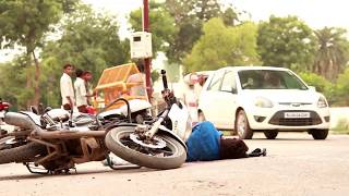 Road Safety Awareness Video  Follow The Traffic Rules And Save Life  Road Safety  Hindi [upl. by Anneirda]