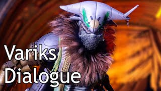 Destiny  Variks Dialogue [upl. by Bright]