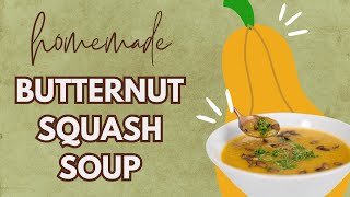 Butternut Squash Soup BlendJet Recipe [upl. by Haik]