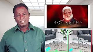 ROCKETRY Review  Madhavan  Tamil Talkies [upl. by Cyndi464]