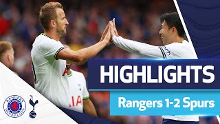 Harry Kane scores a BRILLIANT brace  HIGHLIGHTS  Rangers 12 Spurs [upl. by True]