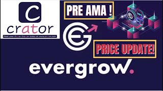 EVERGROW COIN PRE AMA PRICE UPDATE [upl. by Sito]