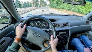 2001 Toyota Camry LE  POV Test Drive Binaural Audio [upl. by Eytak]