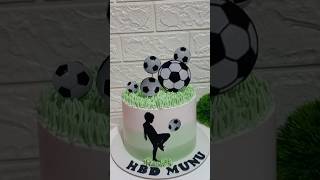 Footballthemecakeshortsvideo [upl. by Quar12]