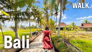 UBUD Bali 4K Walking Tour Indonesia  Captions amp Immersive Sound 4K Ultra HD60fps [upl. by Fidel]