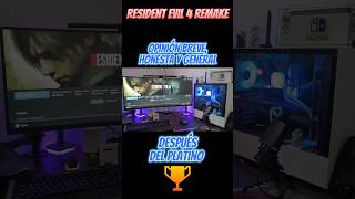 Resident Evil 4 Remake opinión después del PLATINO [upl. by Rolando]