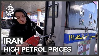 Social media criticism in Iran as petrol prices stay high [upl. by Resarf922]