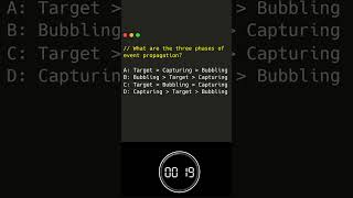 Event Propagation in JavaScript Can You Guess the Correct Order [upl. by Ardnaeed]