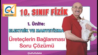 10 Sınıf Fizik  Üreteçlerin Bağlanması Soru Çözümü [upl. by Malvie]