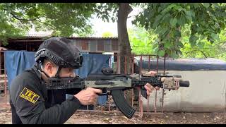 GHK AK104 Zenitco 105 platform  Full Travel Hard Recoil in action 2022 [upl. by Eintirb544]