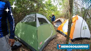 Pesca y Camping en Hidrosogamoso  Tucunare Fishing Topocoro [upl. by Arvad]