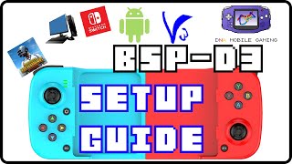 BSP D3 Setup Guide  Android Nintendo Switch Windows PUBG [upl. by Onateyac]