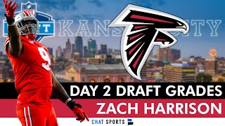 Atlanta Falcons Draft Grades Ft Zach Harrison  2023 NFL Draft Day 2  Day 3 Draft Targets [upl. by Edith]