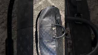 Louis Vuitton Keepall 55 Monogram Eclipse Authentic vs Old Cobbler [upl. by Enelav]