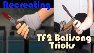 Recreating TF2 Butterfly Knife Tricks shorts [upl. by Anairuy]