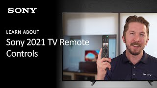 Sony  Learn How To Use Your TV Remote On Sony 2021 BRAVIA TVs [upl. by Querida]