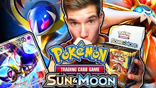 ENDLICH IST ES DA ❤️ POKÉMON SONNE amp MOND Booster Display Opening [upl. by Nnayt]