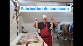 Recette Charcuterie  Fabrication de Saucisson [upl. by Ahsini52]