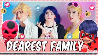 Cosplayers React to Miraculous Ladybug  Dearest Family 🥧 [upl. by Constantia359]