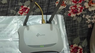 TP Link TLWR840N Wifi Router Available WhatsApp 03352724781 [upl. by Finnigan960]