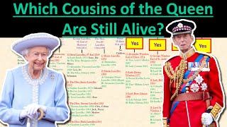 Which Cousins of Queen Elizabeth II Are Still Alive British Royal Family Tree Explained [upl. by Matilde514]