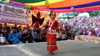 Chakma Traditional Dance  Bizu Culture program 2018 [upl. by Laved]