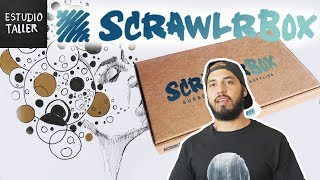 ScrawlrBox CHALLENGE Materiales de ARTE  Estudio Taller [upl. by Htebesile]