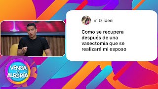 Así es la recuperación después de una cirugía de vasectomía  Venga La Alegría [upl. by Linehan]