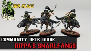 Community Deck Guide  Rippas Snarlfangs  Warhammer Underworlds Beastgrave [upl. by Ekrub]