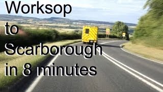 Driving From Worksop To Scarborough In 8 Mins [upl. by Dee Dee]