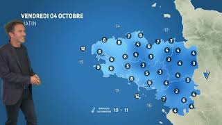 Bulletin météo pour le vendredi 4 octobre 2024 [upl. by Lardner354]