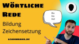 Die wörtliche Rede  für Erlebniserzählung und Grammatikschulaufgabe [upl. by Dareg427]