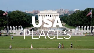 25 Best Places to Visit in the USA  Travel Video [upl. by Notliw]