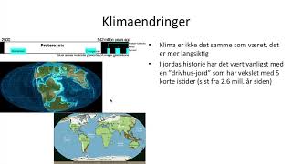 Naturfag  Drivhuseffekten global oppvarming og klimaendringer [upl. by Asamot566]