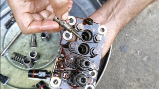 how to inline fuel pump repair  perkins 20kva fuel pump repair [upl. by Asila790]